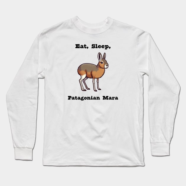 Patagonian Mara Long Sleeve T-Shirt by dinokate